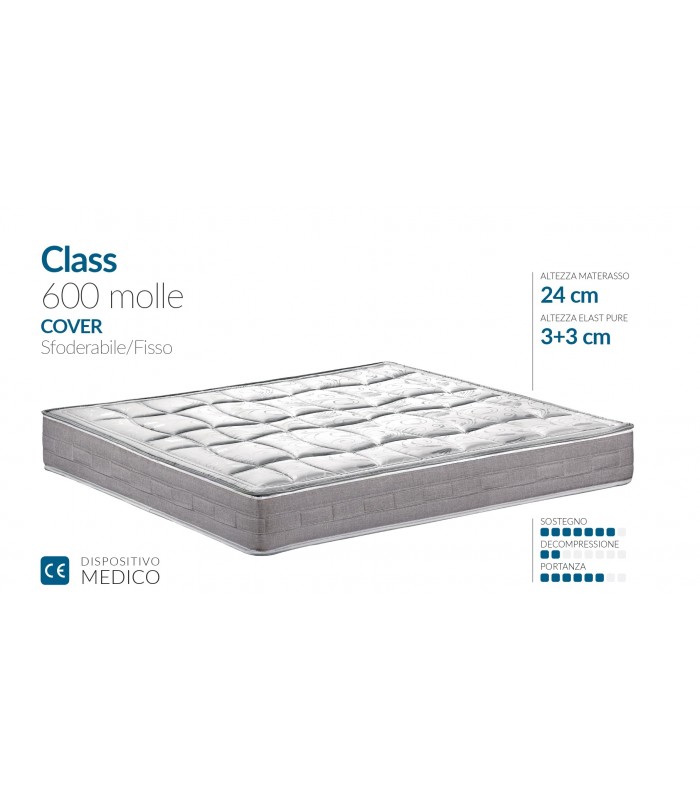 Materasso Class 600 molle