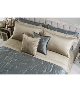Copriletto quilt - Api Satin Metal