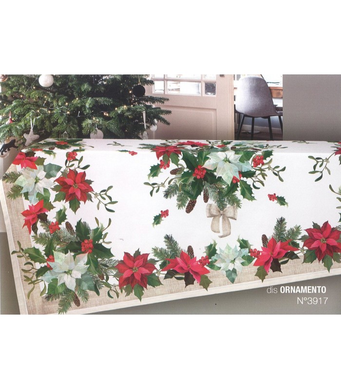 Tovaglia Natalizia - Sciccosa Ornamento