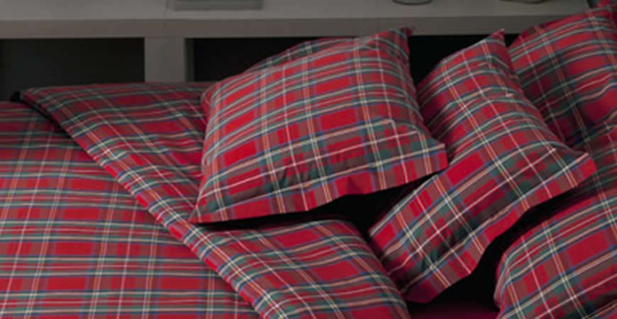 Lo Scozzese che va tanto di Moda! Anche per la biancheria per la casa...